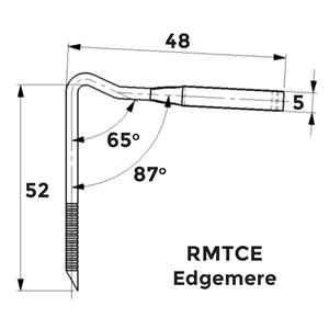 STAINLESS STEEL CLIPS FOR MARLEY EDGEMERE TILES BAG OF 100no