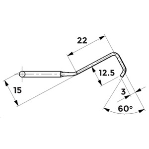 ST/STEEL CLIPS FOR MARLEY DOUBLE ROMAN TILES TUB OF 500no